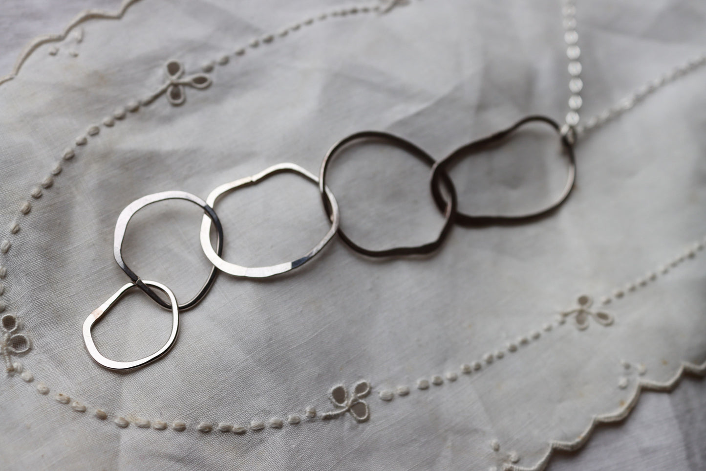Cairn Necklace : sterling silver