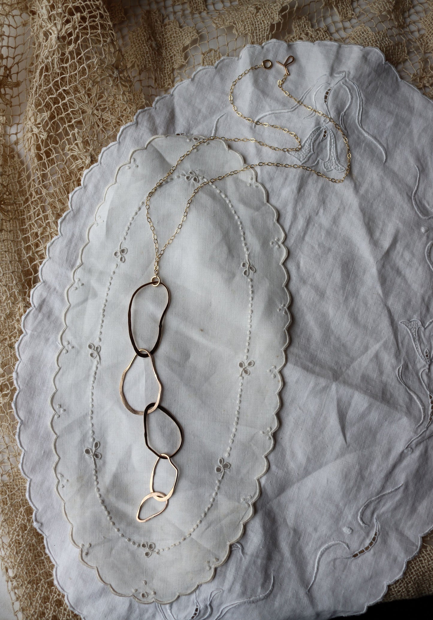 Cairn Necklace : sterling silver