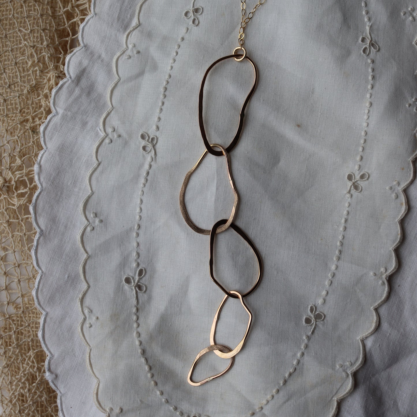 Cairn Necklace : 14k Gold Filled