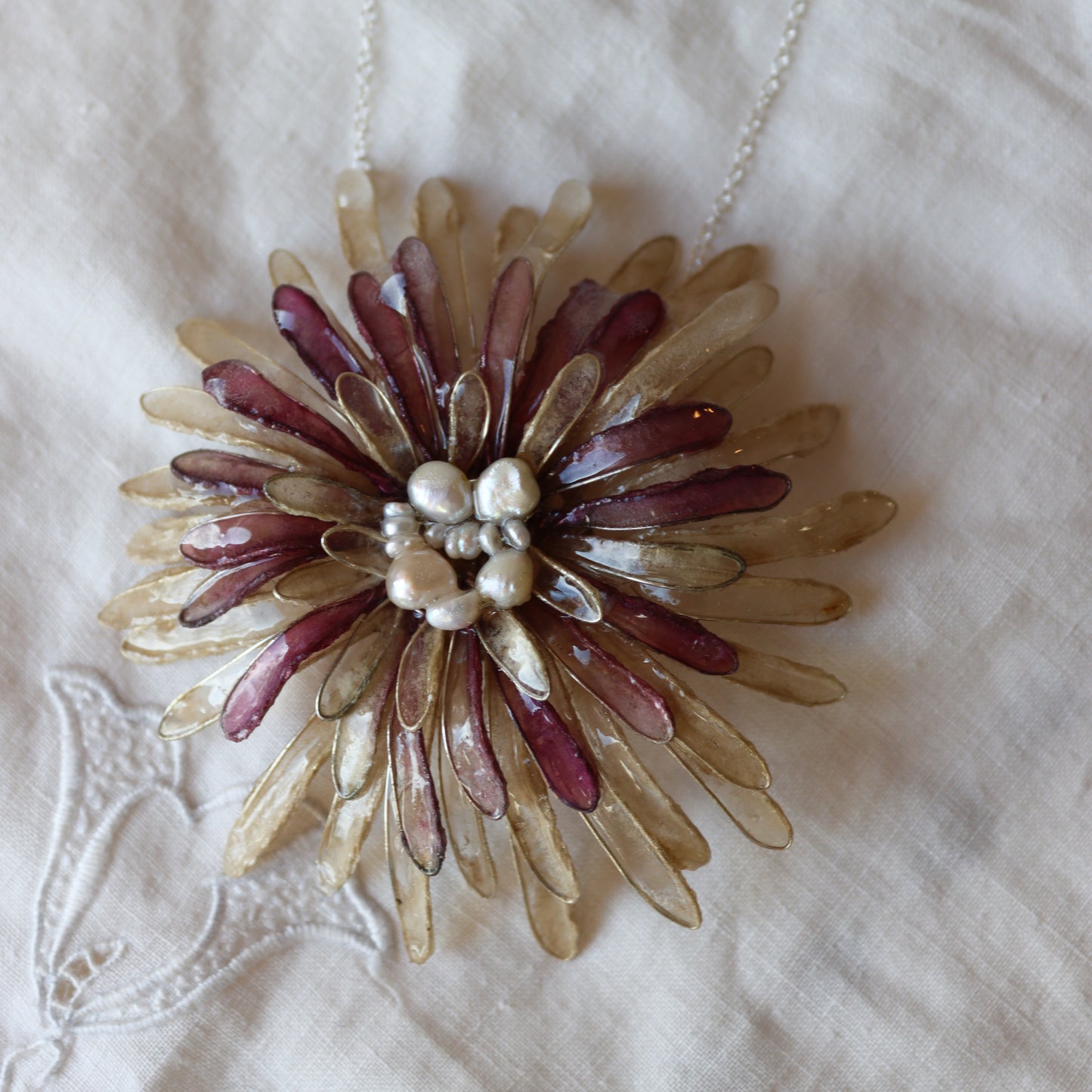 Chrysanthemum Necklace