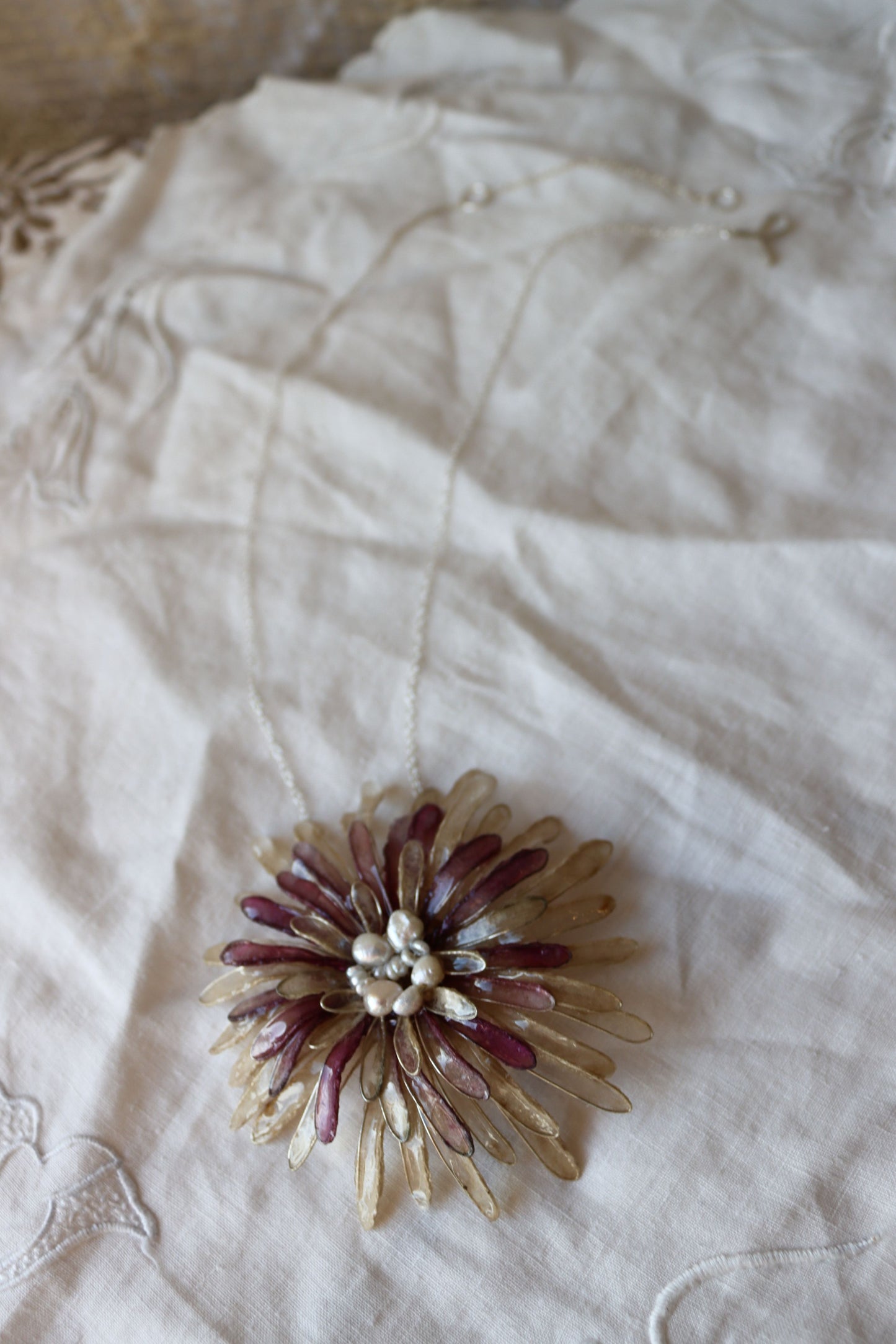 Chrysanthemum Necklace