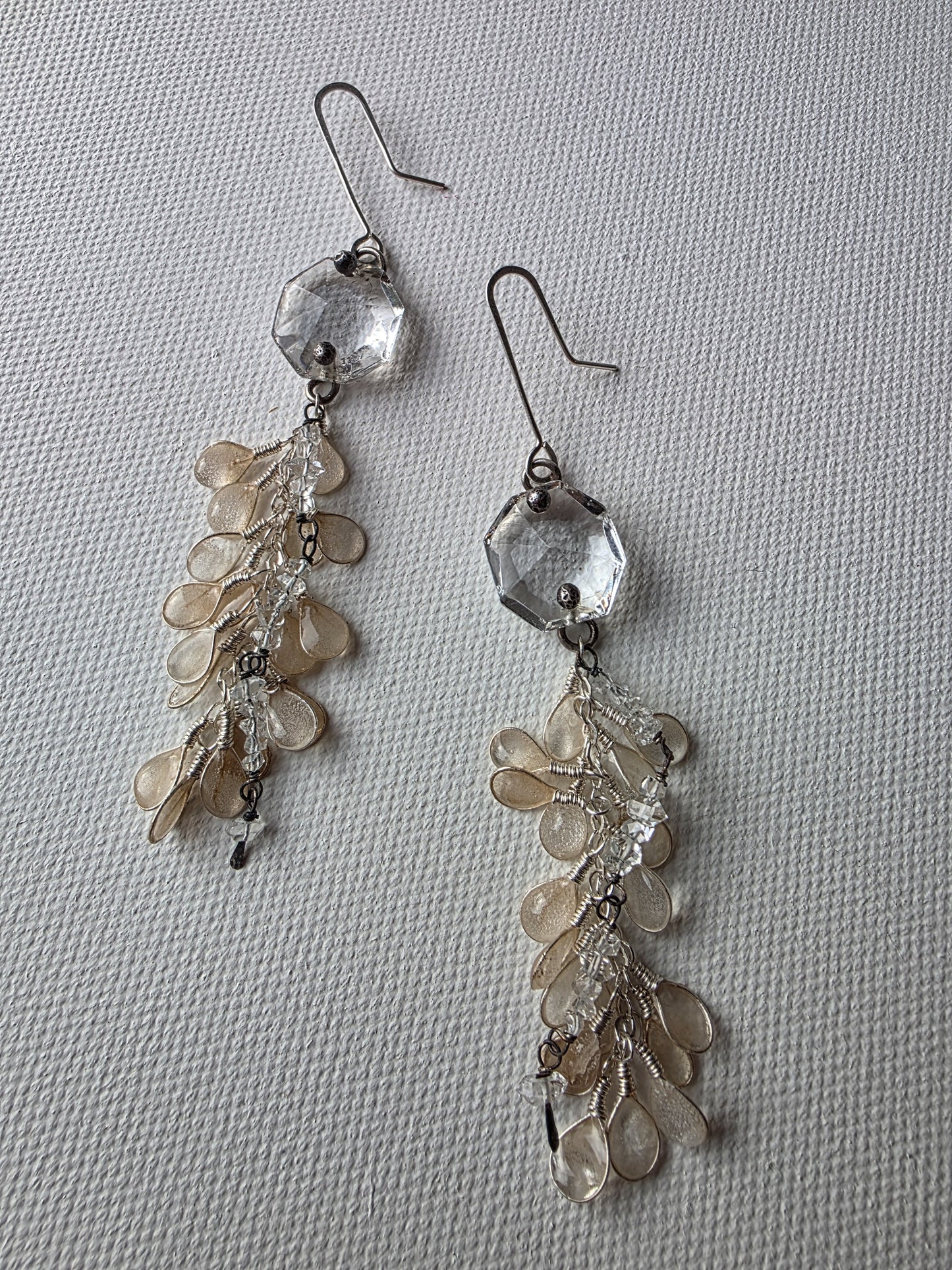 Frost Shard Earrings {made to order}
