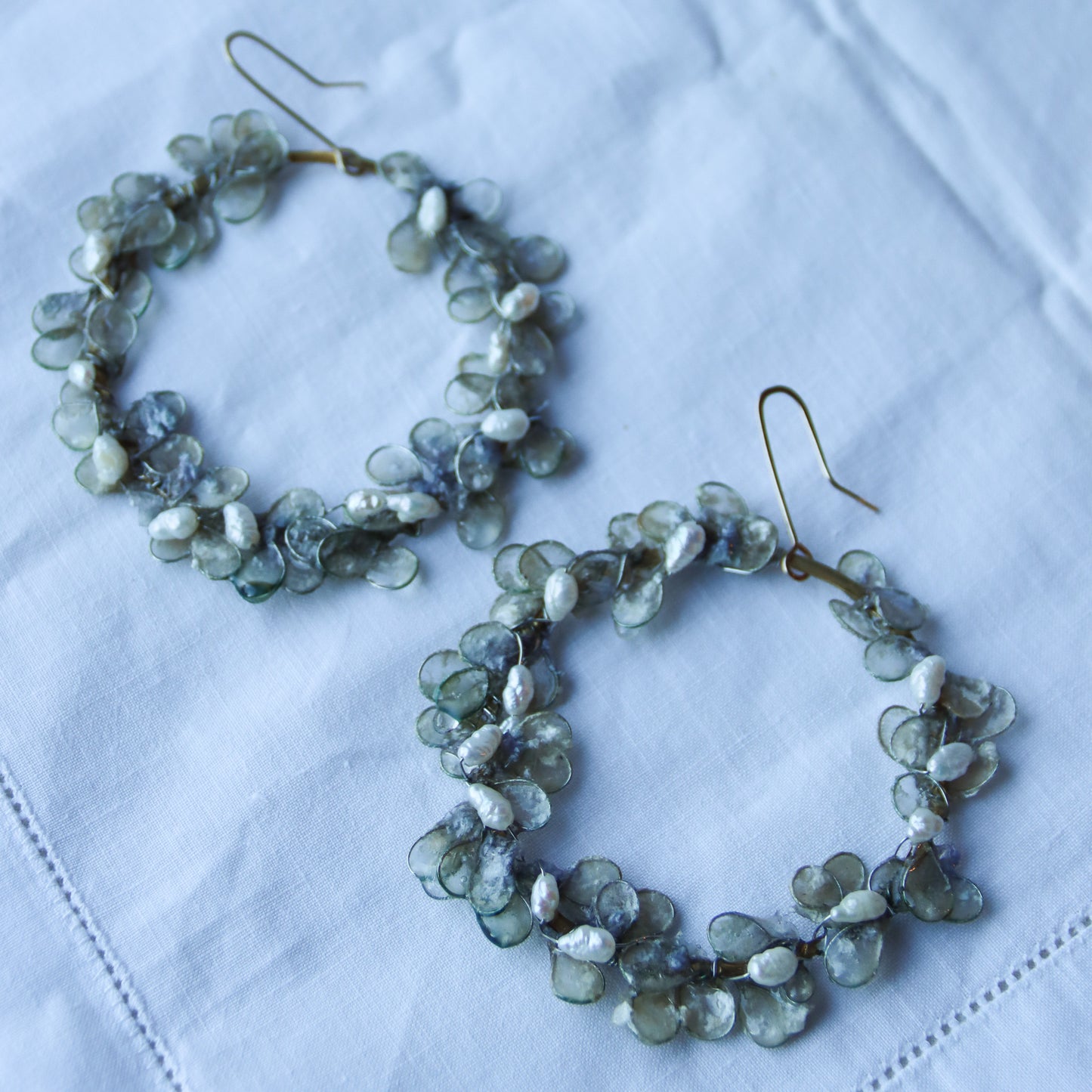 Gathering Snow Earrings