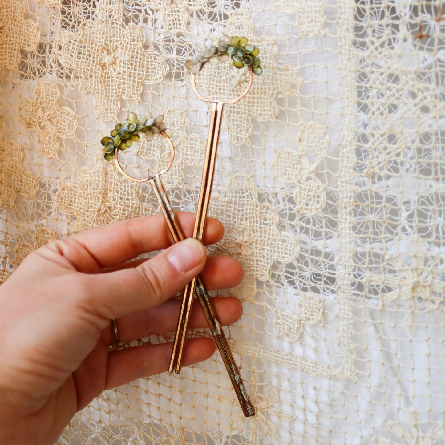 Greenery Hair Stick Set