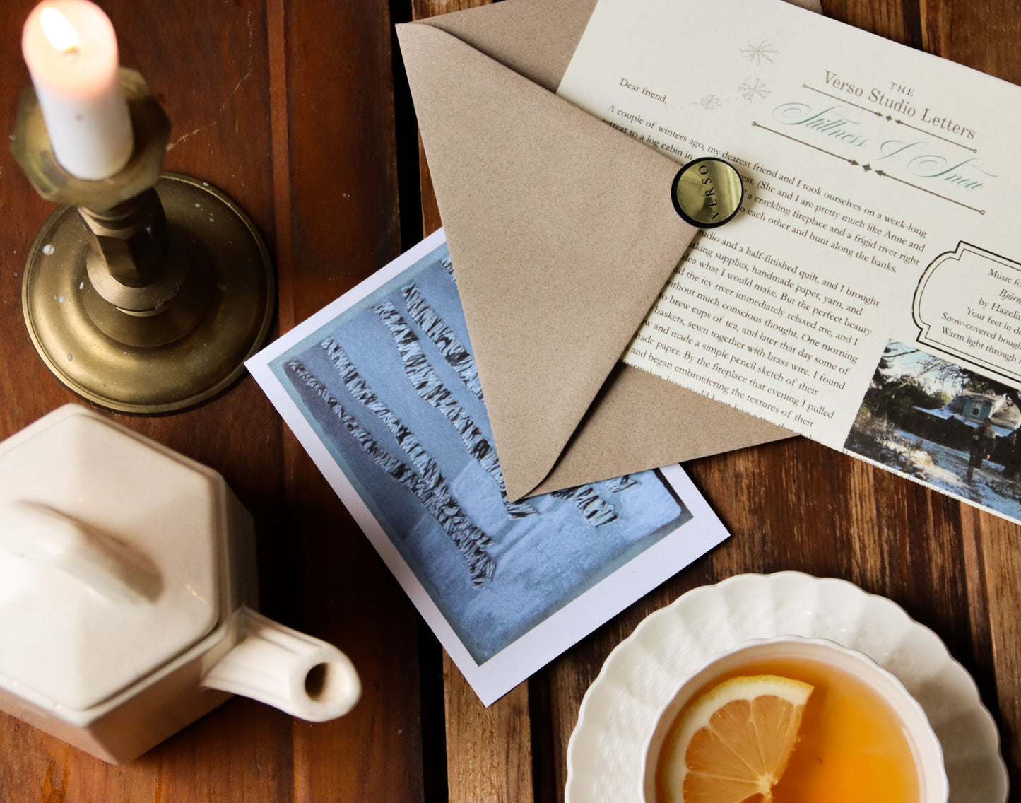 The Verso Studio Letters : Monthly Subscription