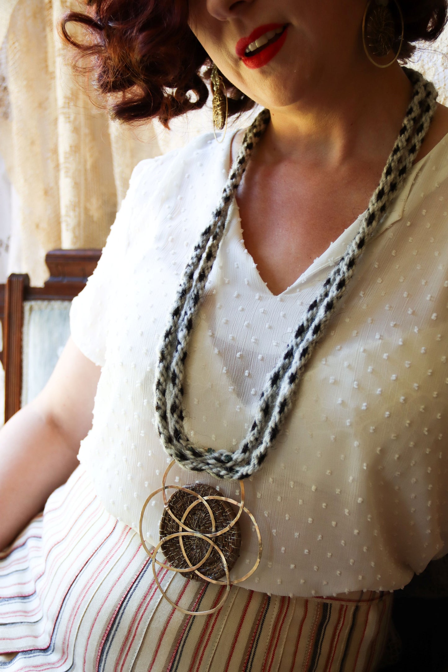 Quatrefoil Necklace