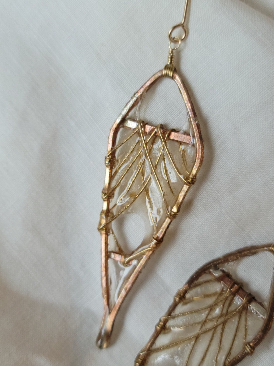 Snowshoe Earrings