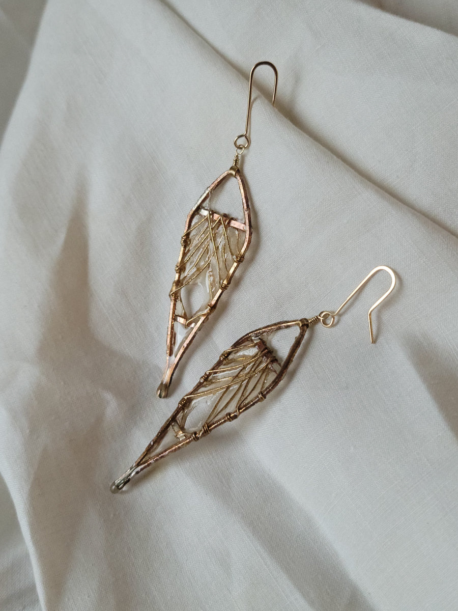 Snowshoe Earrings