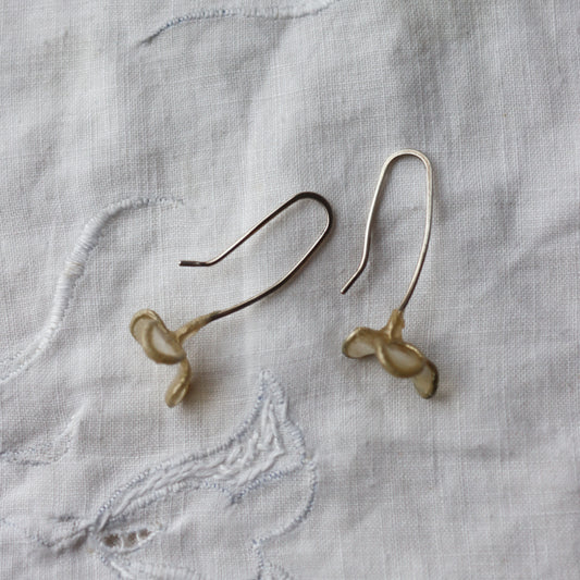 Alyssum Earrings, ivory