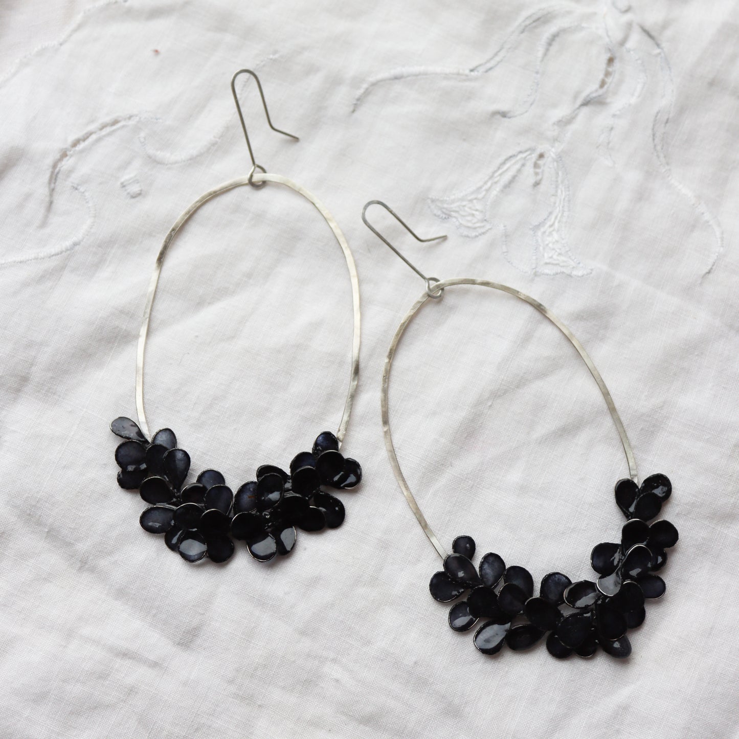 Smoked Blossom Earrings