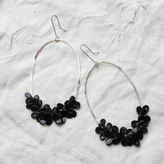 Smoked Blossom Earrings