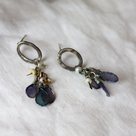 Aronia Berry Earrings