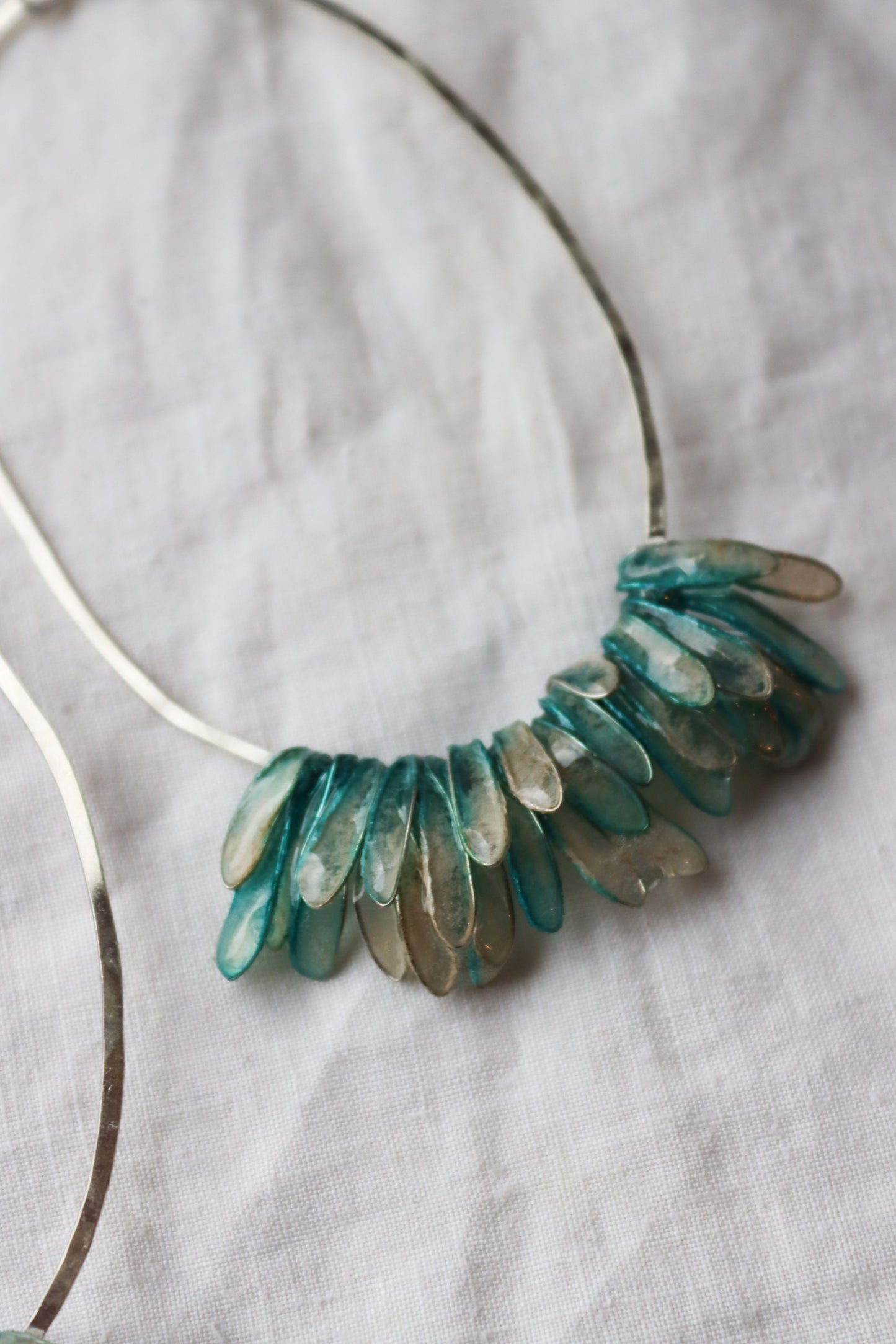 Cascade Earrings, glacier