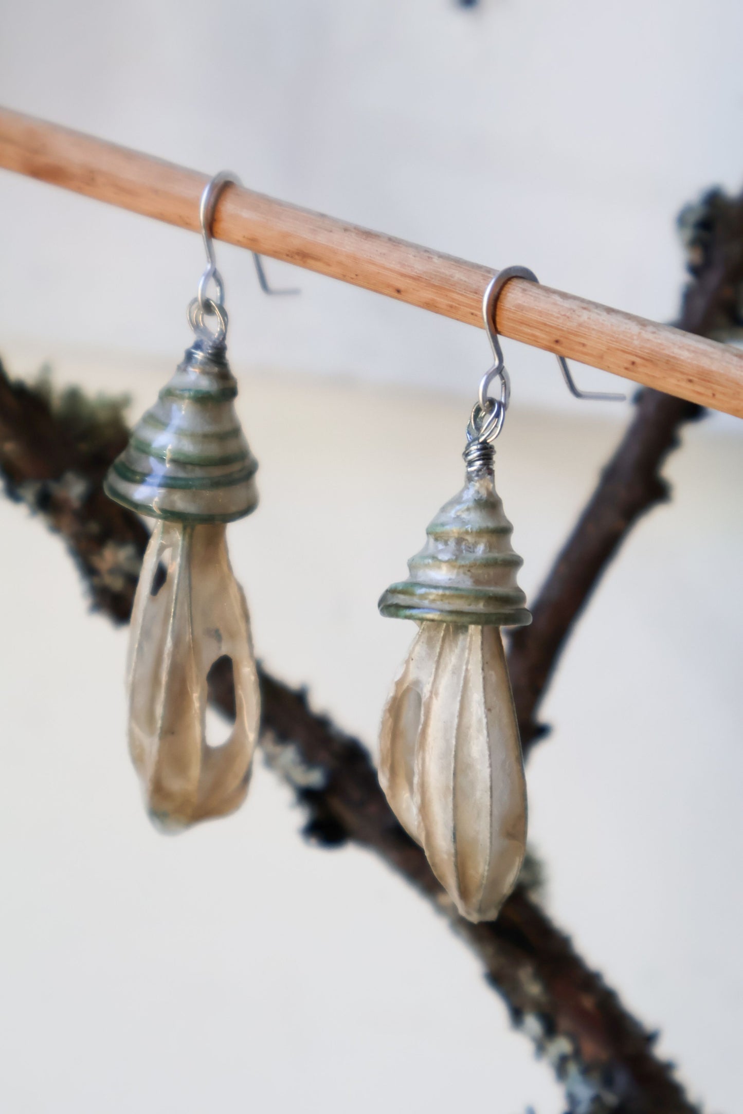 Cocoon Earrings : small