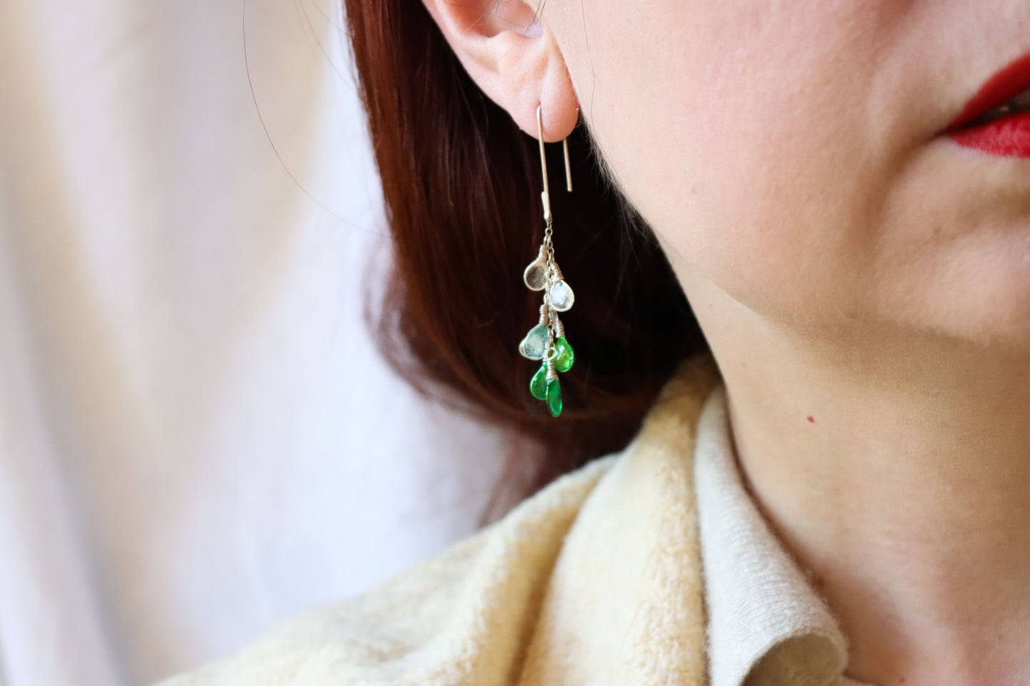Dewdrop Earrings : multiple colors