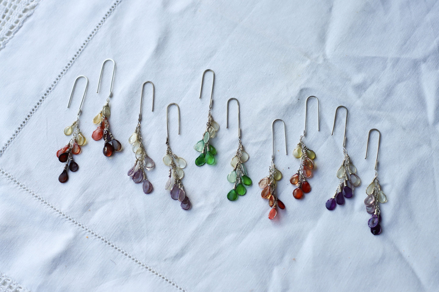 Dewdrop Earrings : multiple colors