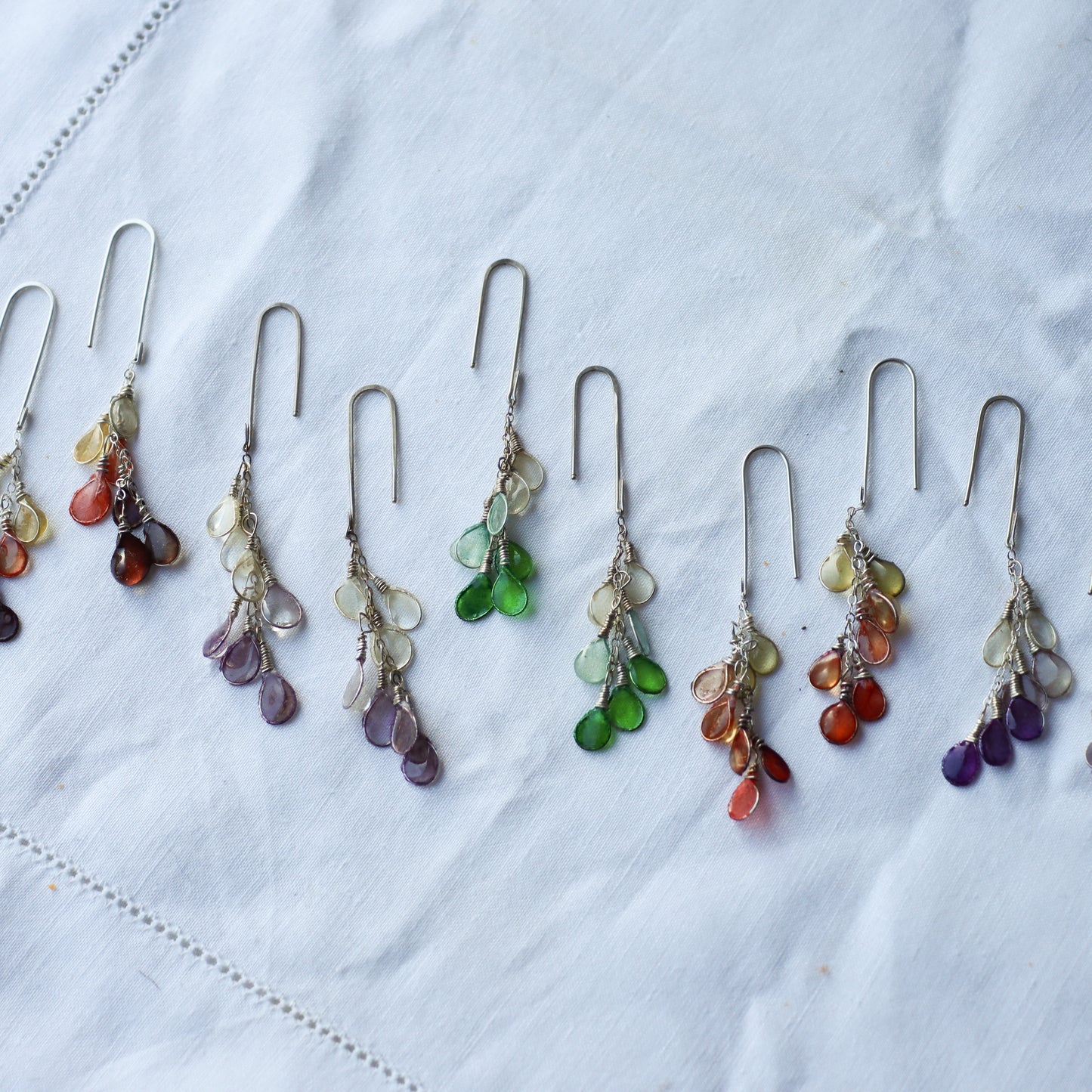 Dewdrop Earrings : multiple colors