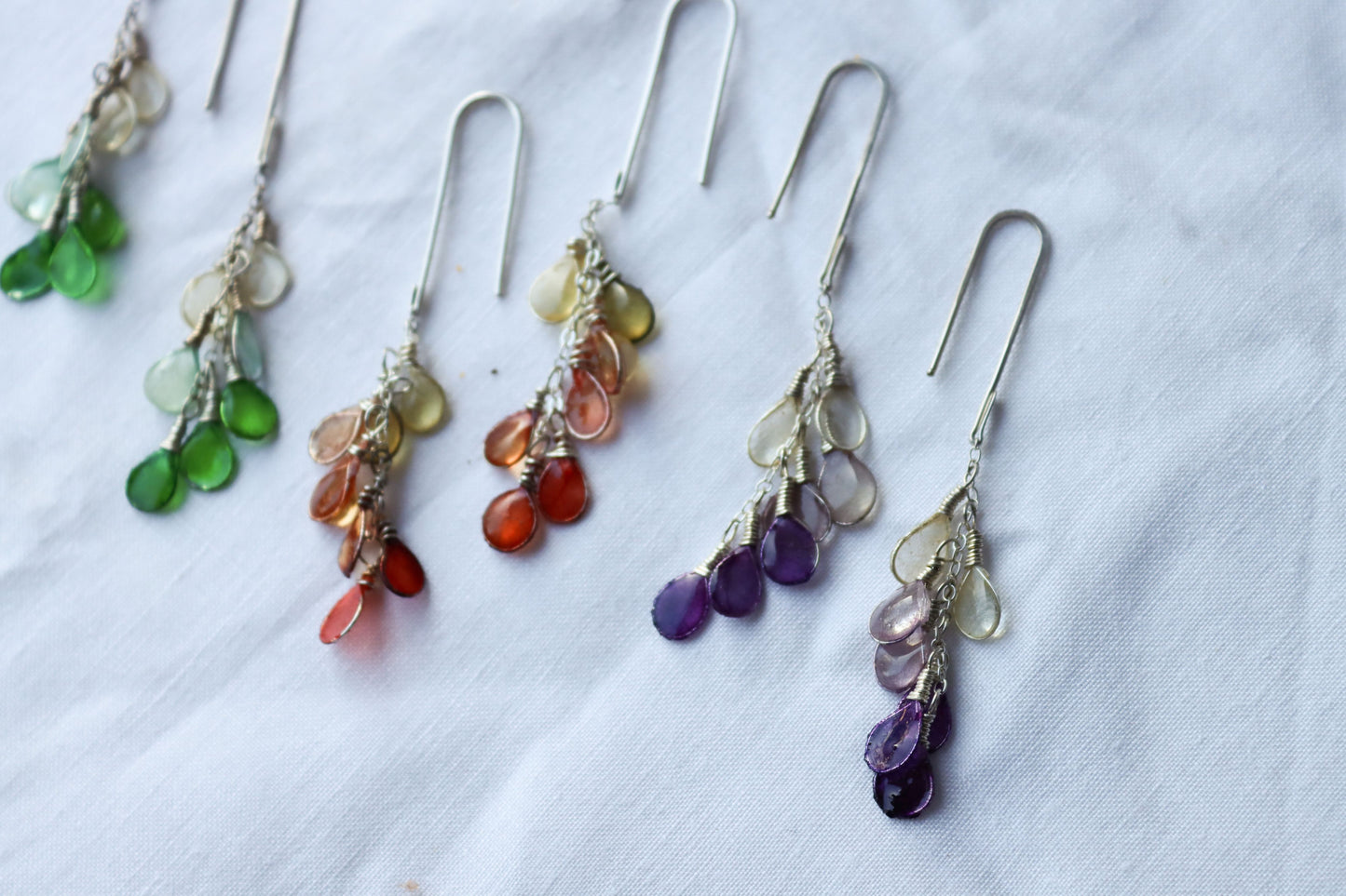 Dewdrop Earrings : multiple colors