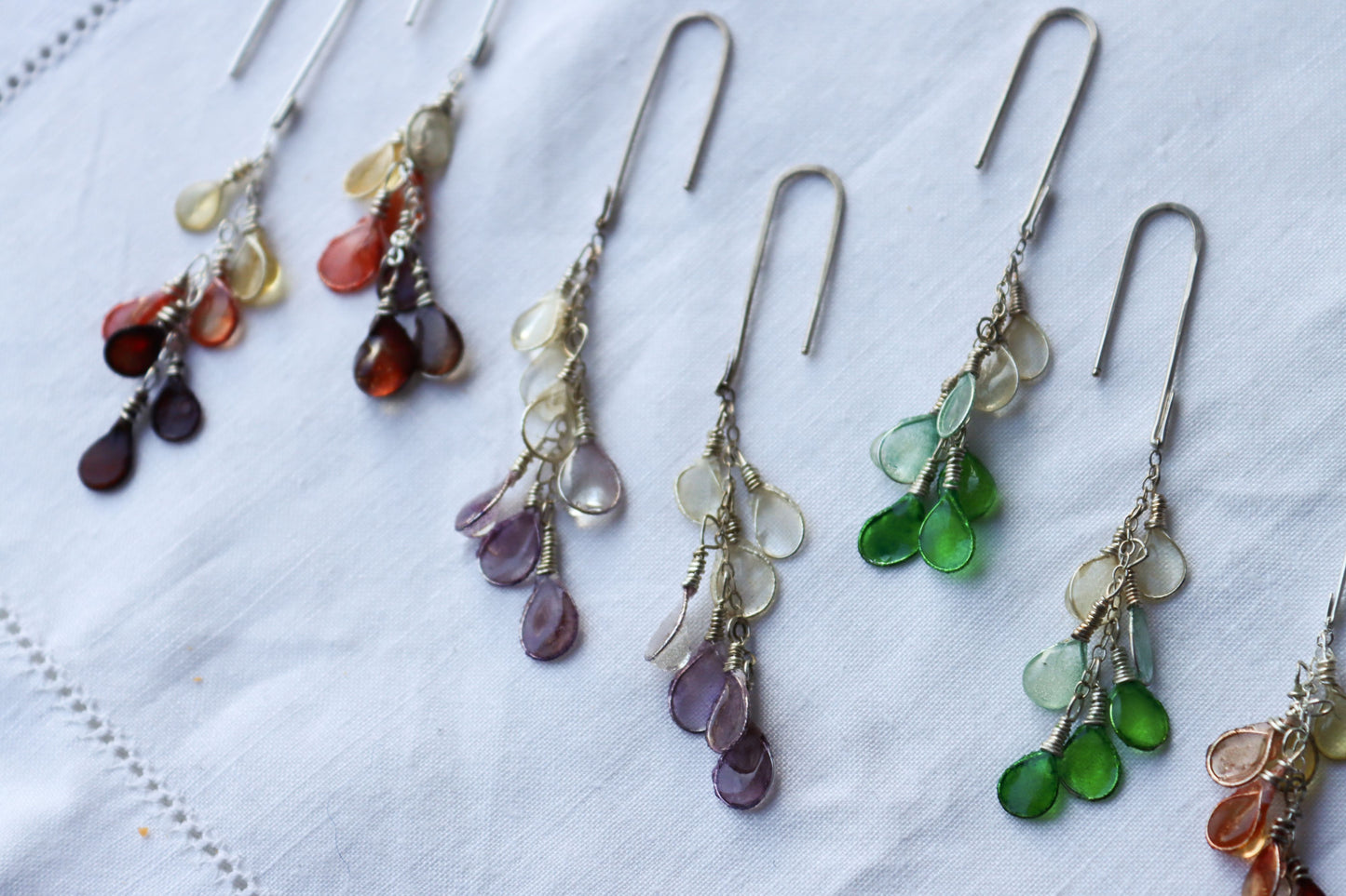 Dewdrop Earrings : multiple colors
