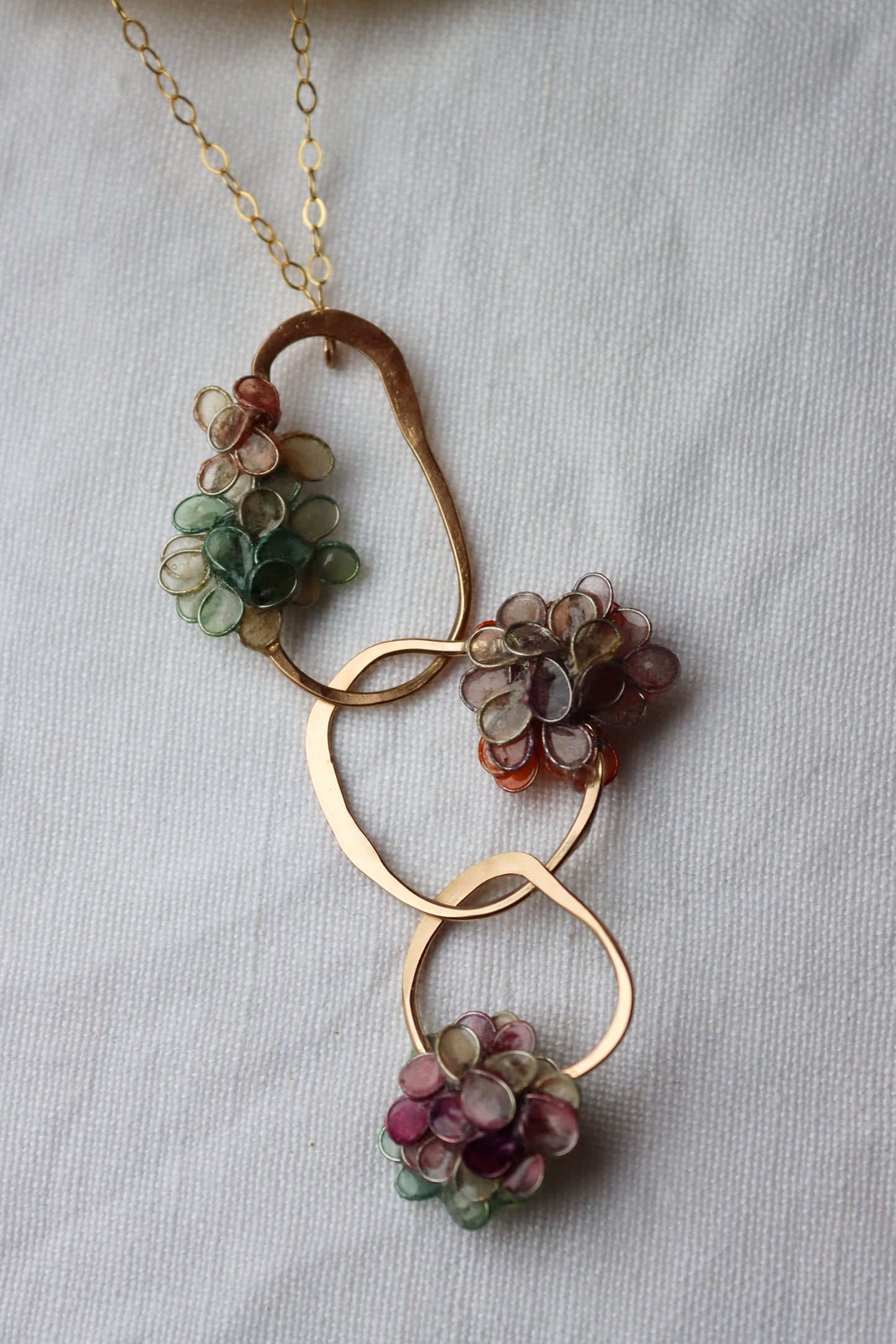 Flowers Among Stones Necklace