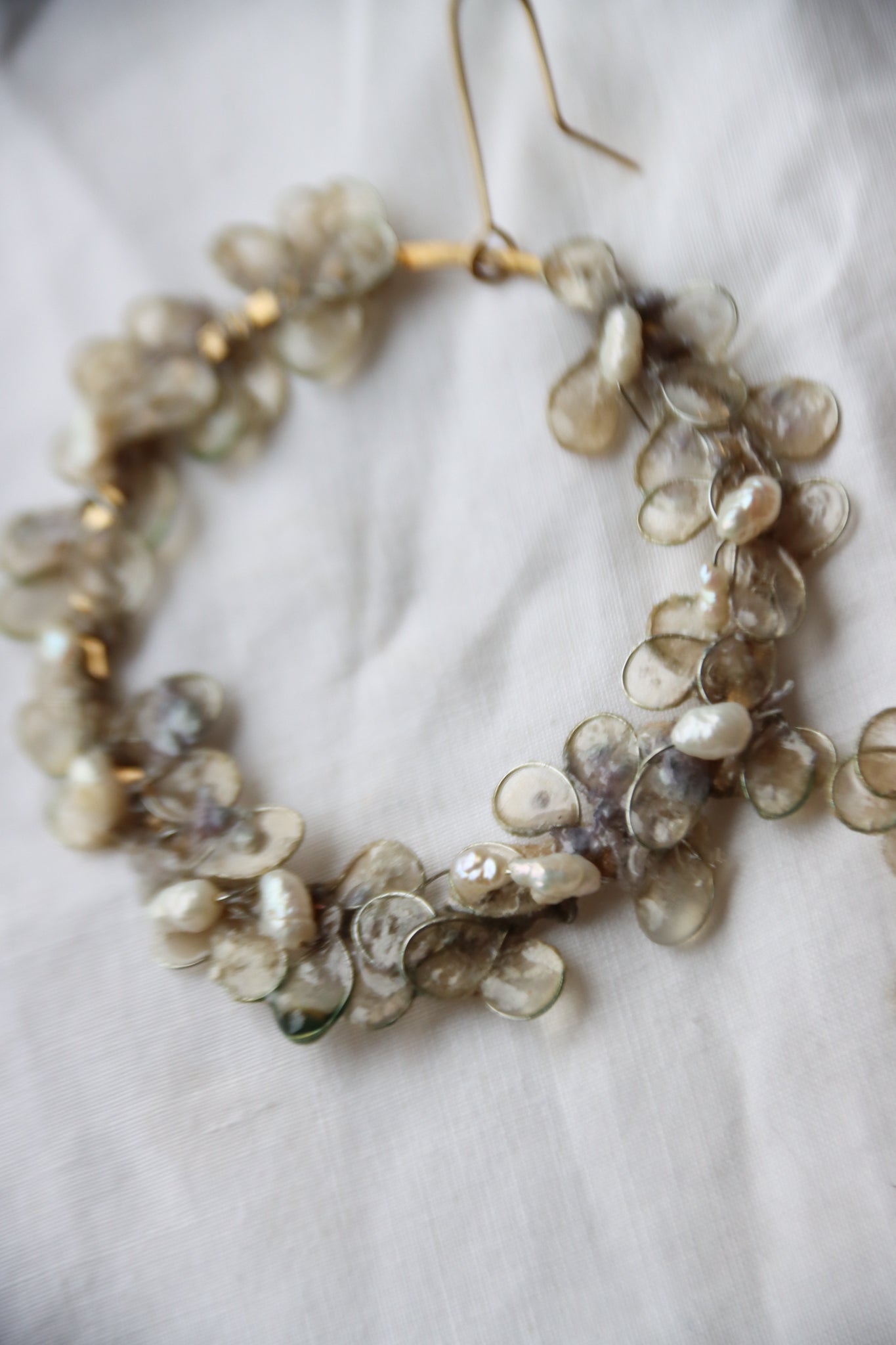 Gathering Snow Earrings