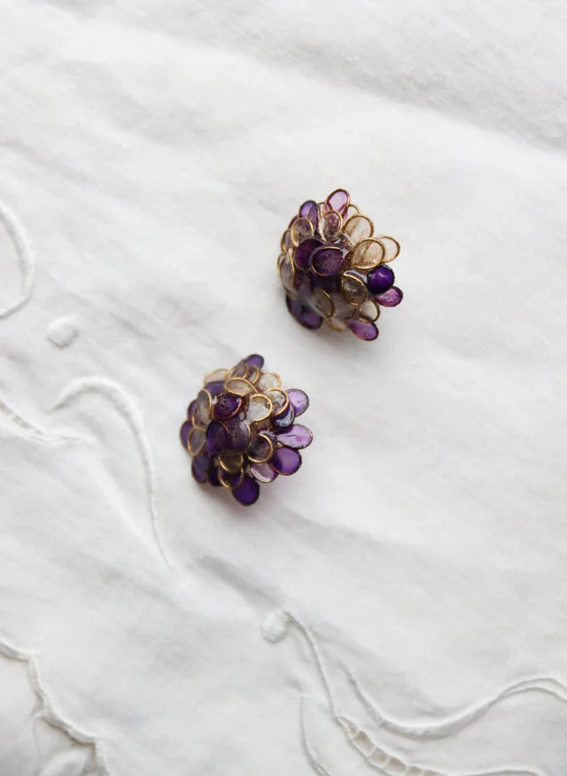 Hydrangea Earrings