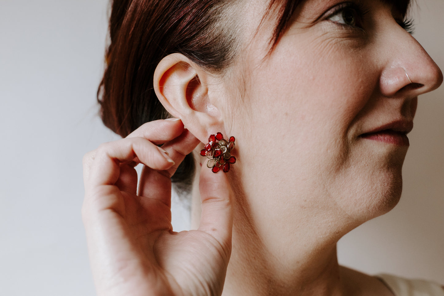 Hydrangea Earrings