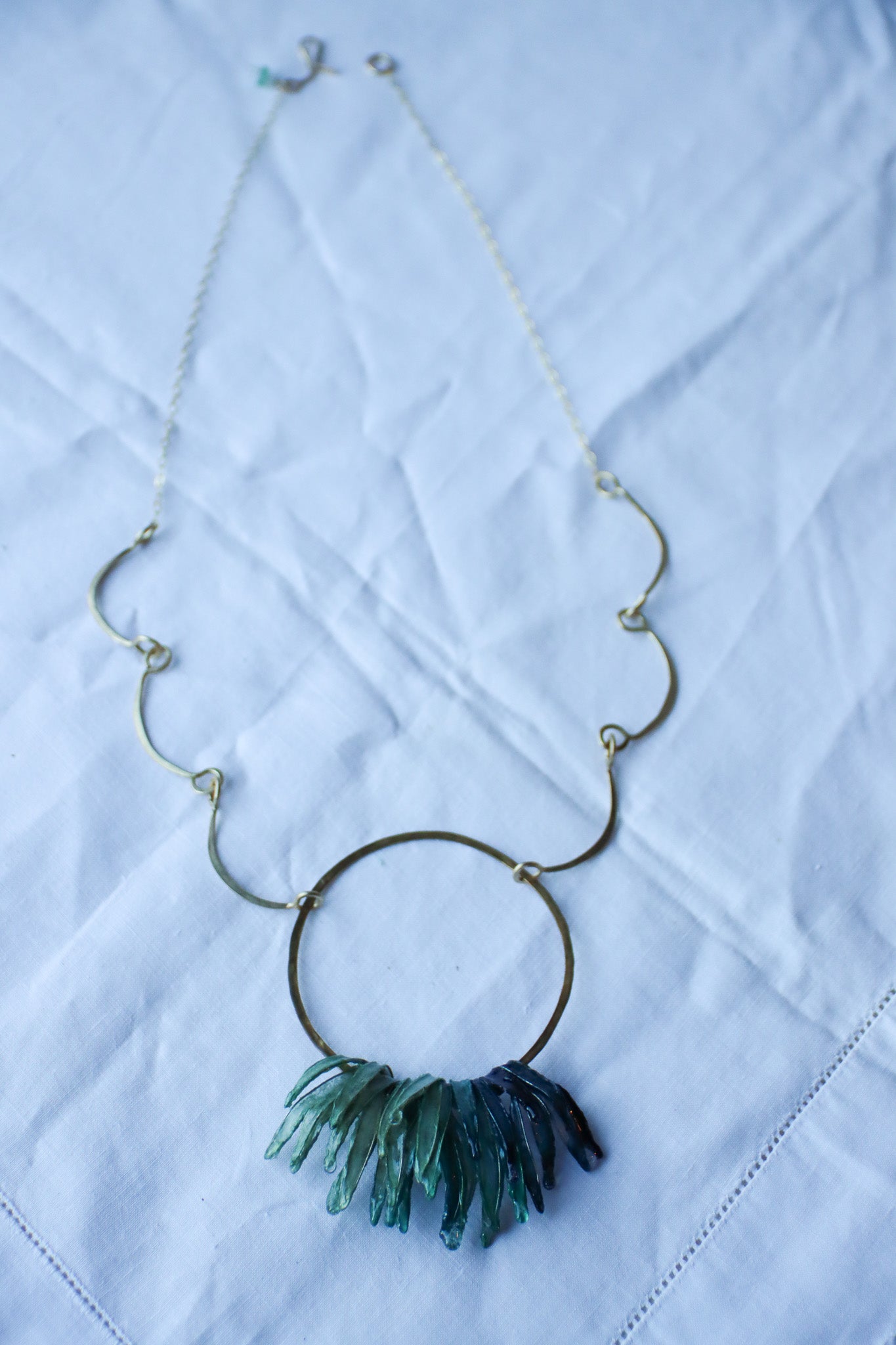 Icicles after the Storm Necklace