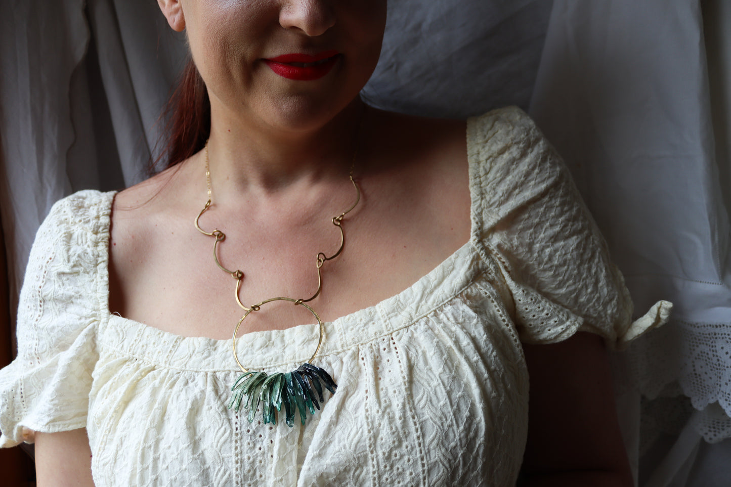 Icicles after the Storm Necklace