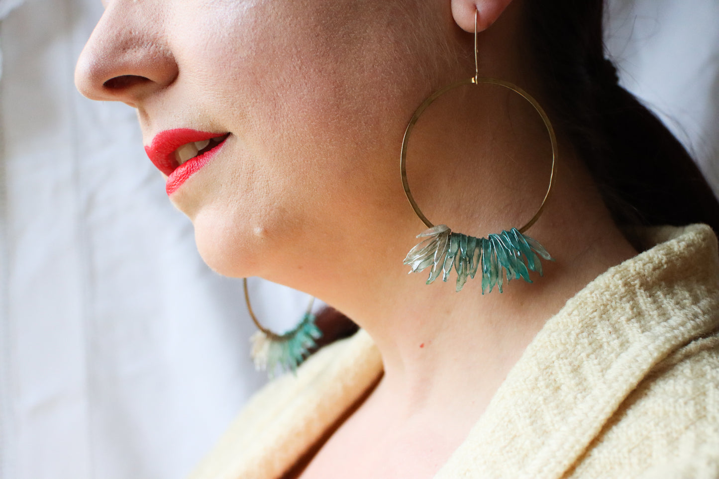 Icicles at Dusk Earrings