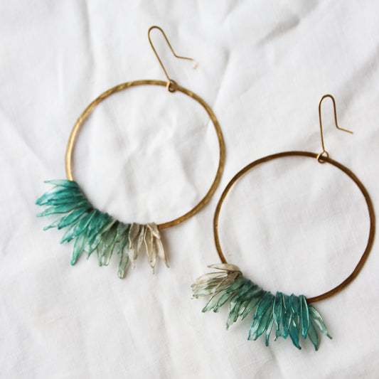 Icicles at Dusk Earrings