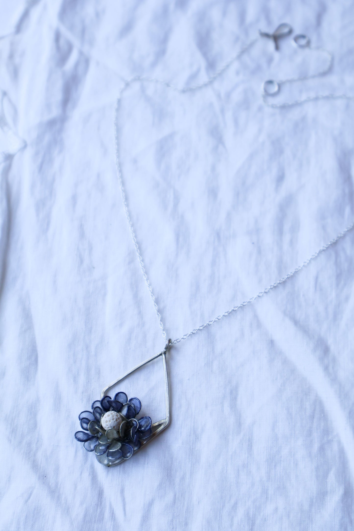 Indigo Phlox Necklace