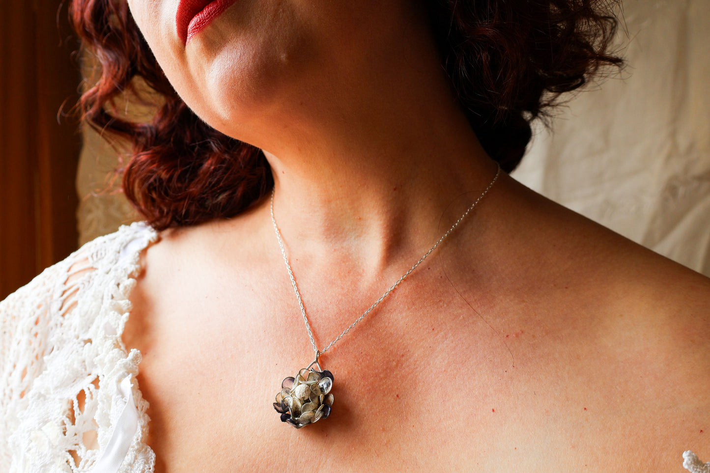 Phlox in the Gloaming Necklace