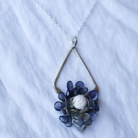 Indigo Phlox Necklace