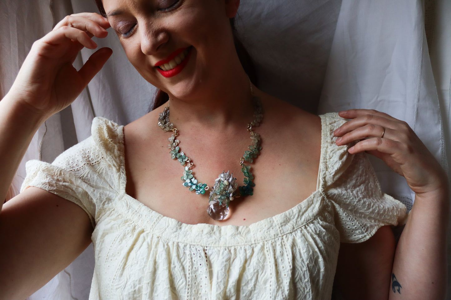 Light through the Pines Necklace