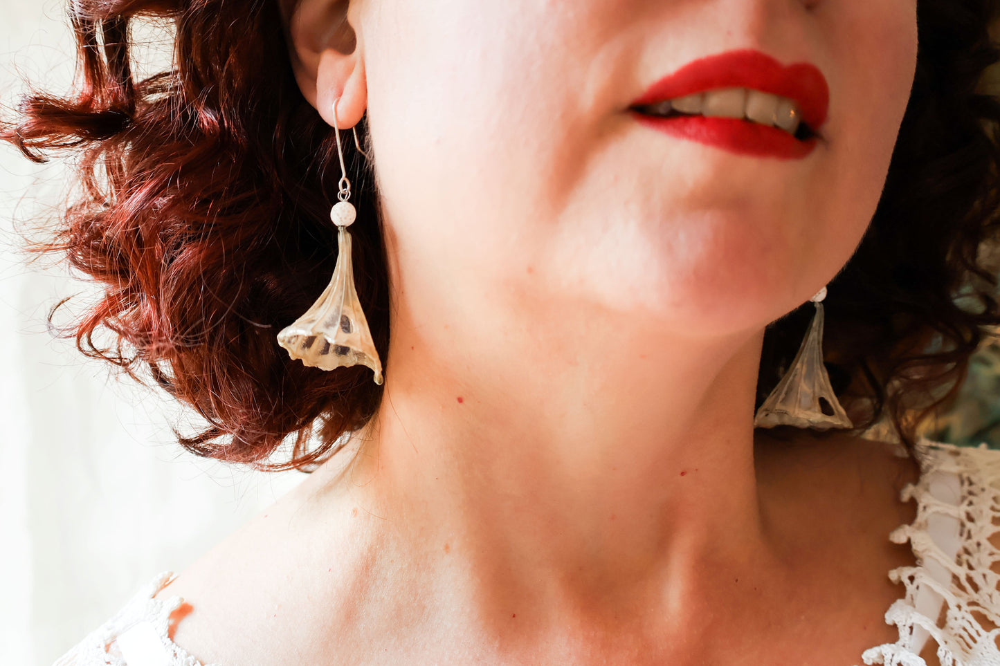 Moonflower Earrings