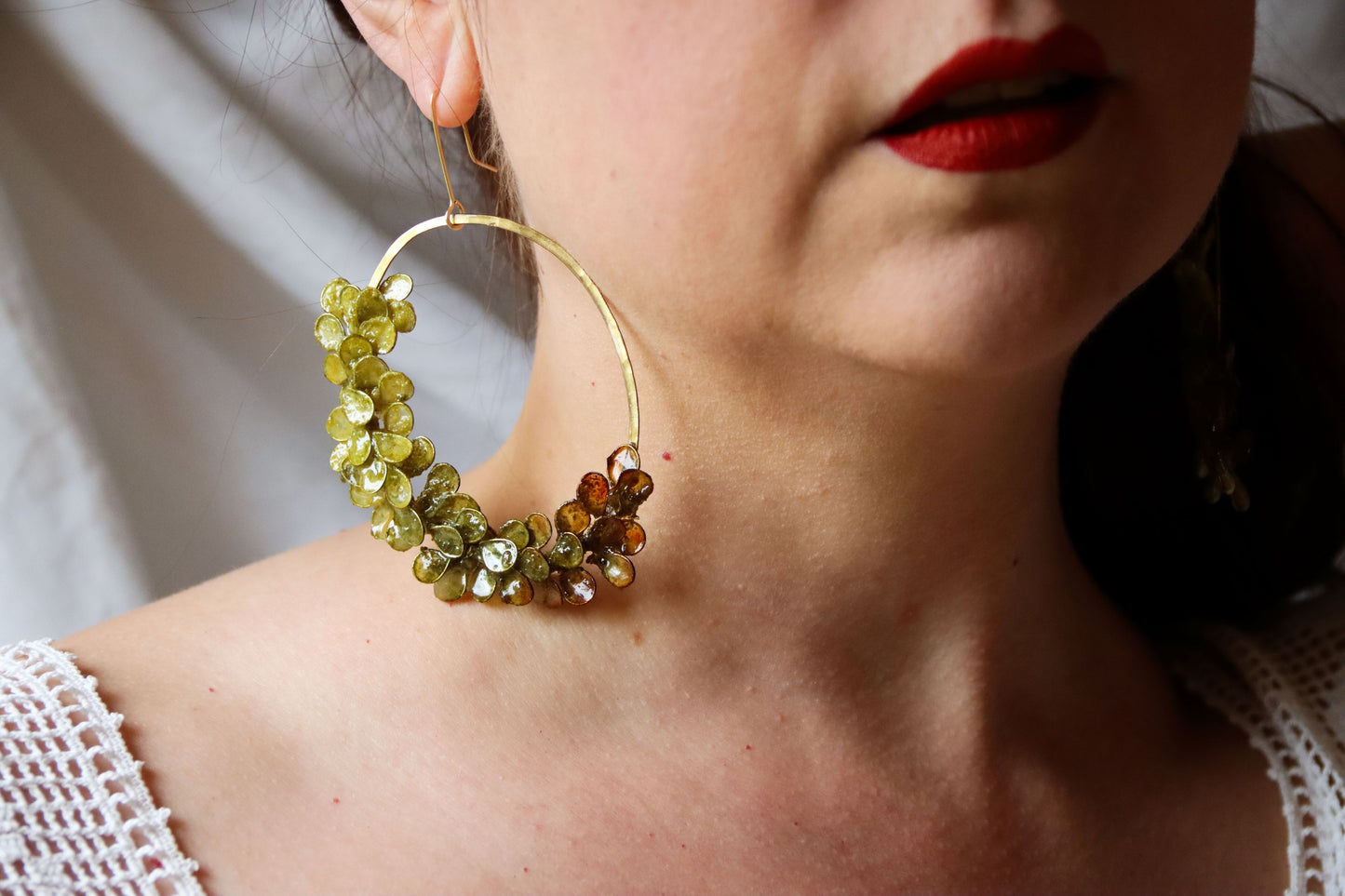 Moss Between Stones Earrings