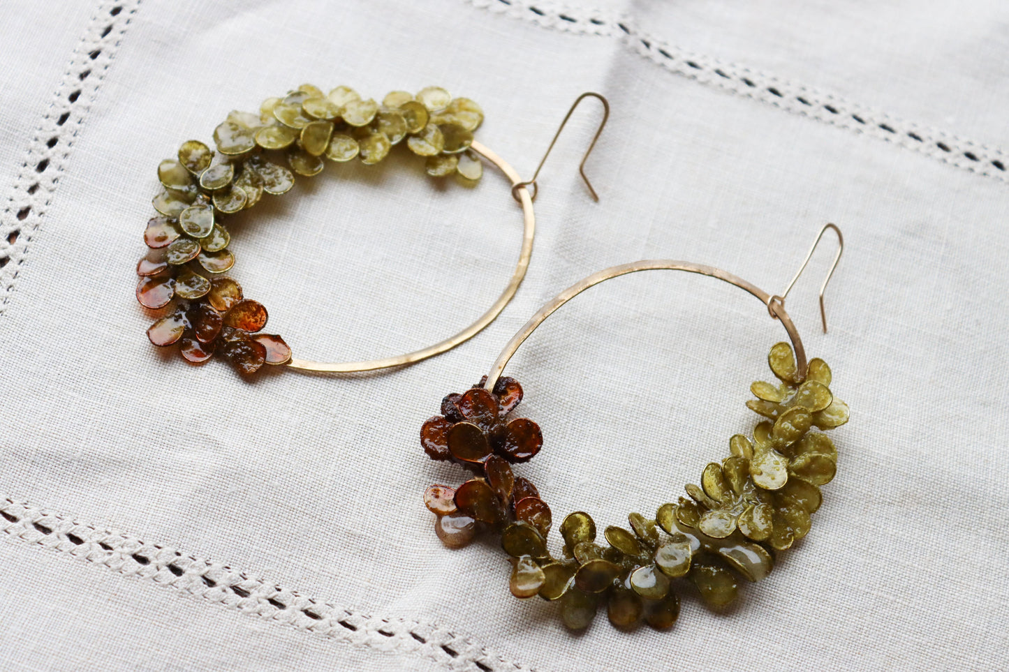 Moss Between Stones Earrings