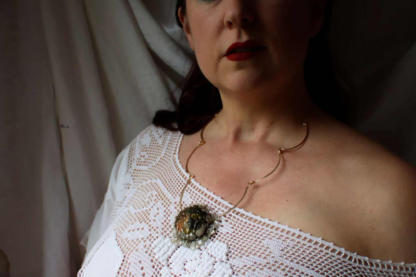 Moss Nest Necklace