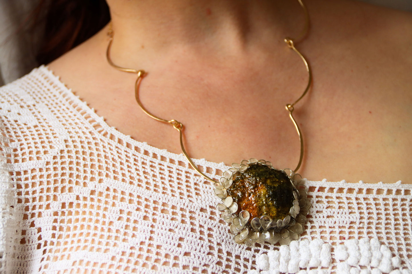 Moss Nest Necklace