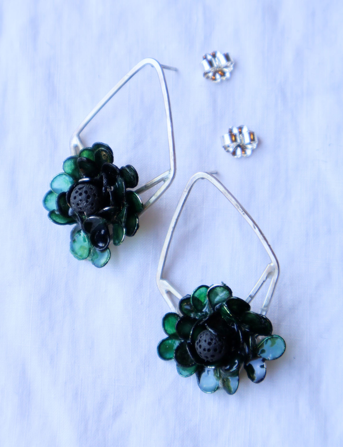 Night Greenery Earrings