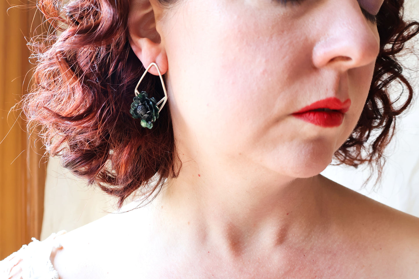 Night Greenery Earrings