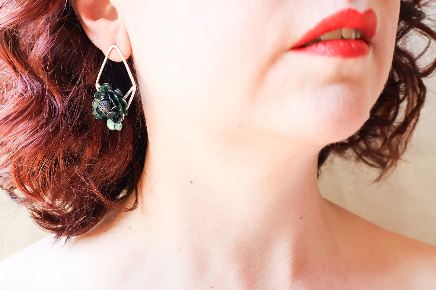 Night Greenery Earrings