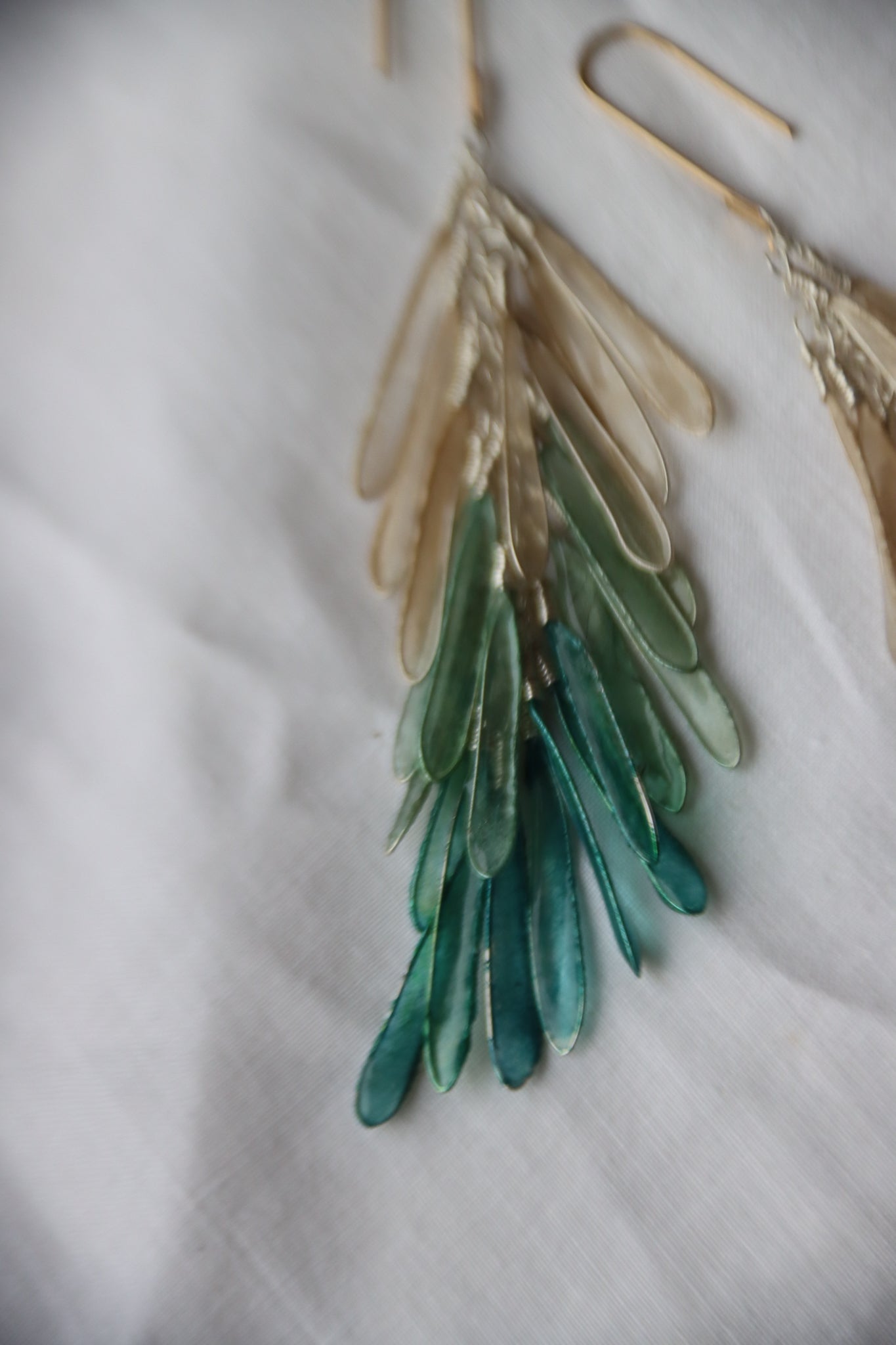 Snow-Capped Evergreen Earrings