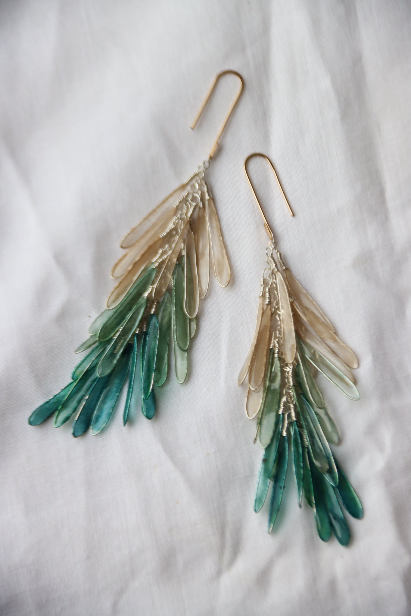 Snow-Capped Evergreen Earrings
