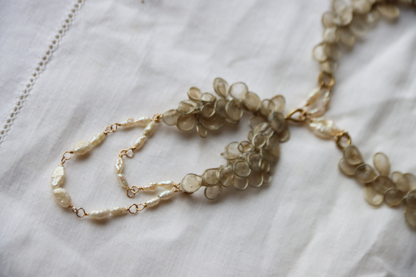 Quiet Snowdrift Necklace