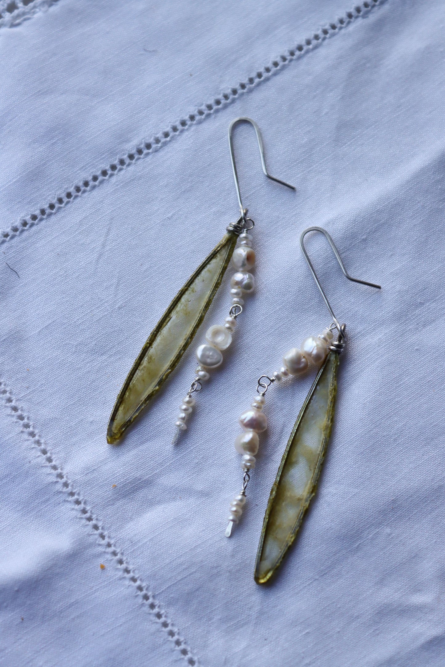 Snow in the Forest Earrings : multiple colors