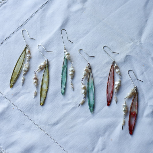 Snow in the Forest Earrings : multiple colors