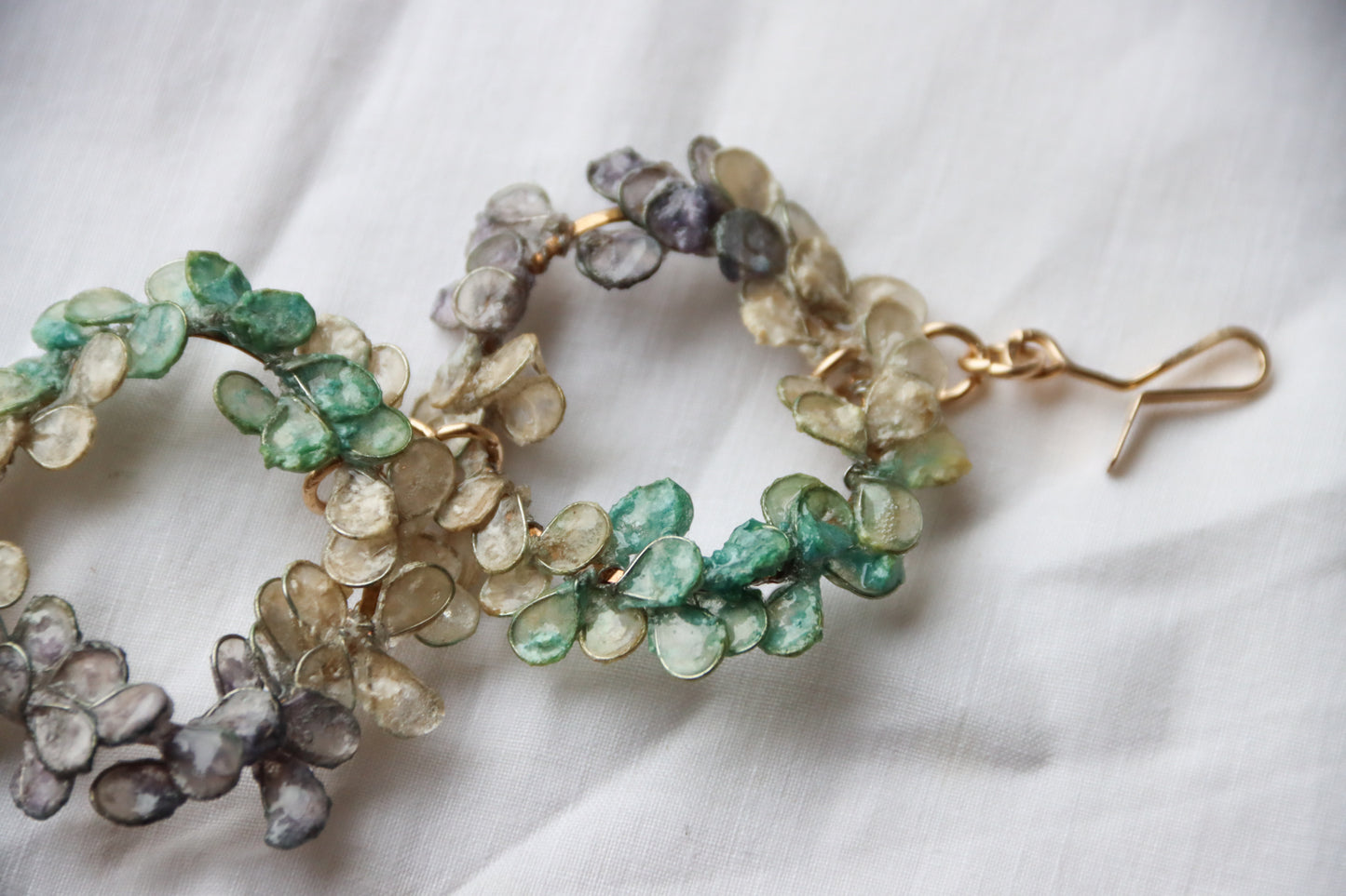 Snow on the Riverbank Bracelet