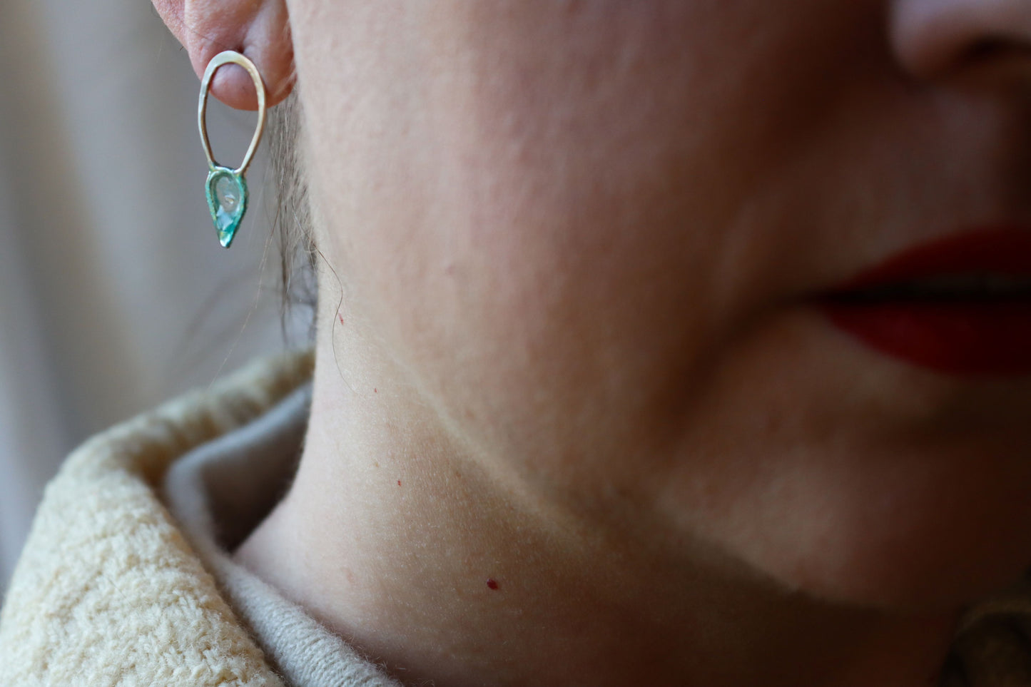 Sprouting Seed Earrings : multiple colors